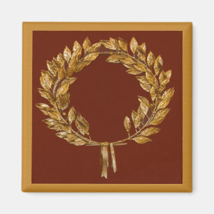 Íman Ouro Laurel Wreath