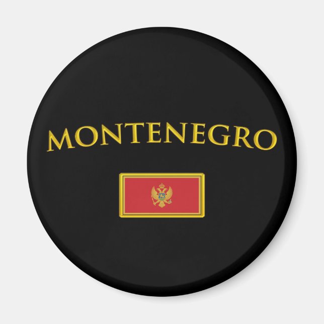 Íman Ouro Montenegro (Frente)
