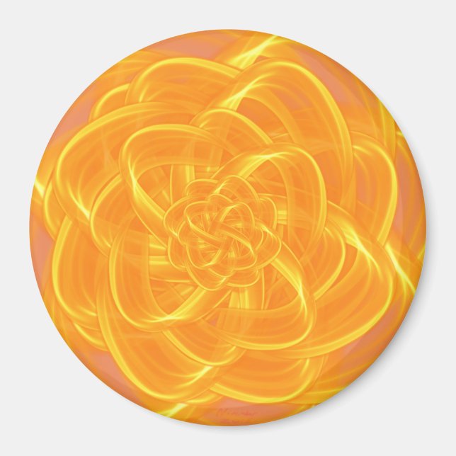 Íman Ouro por ventilador de alimentação (Frente)