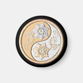 Íman Ouro & Prata Yin Yang