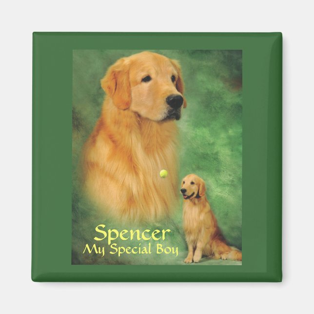Íman Ouro Spencer Magnet (Frente)