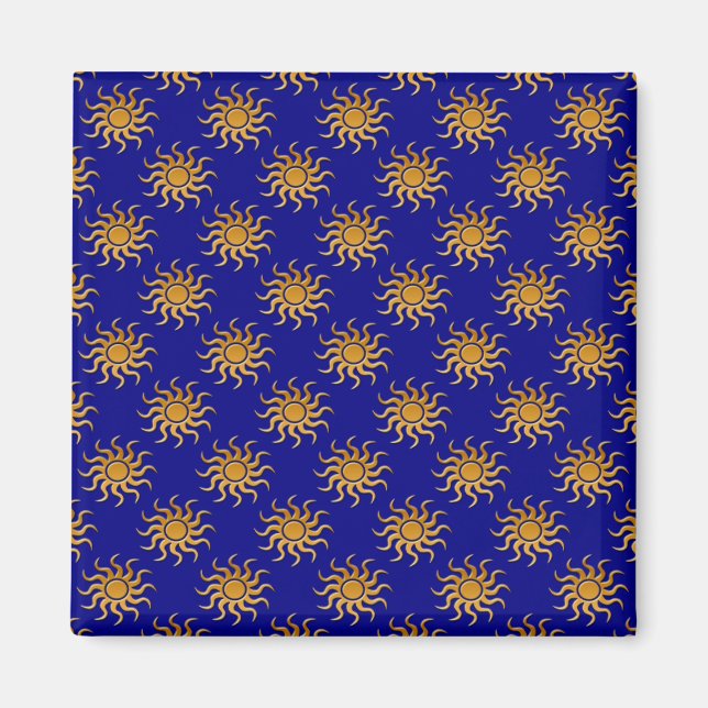 Íman Ouro Sun Pattern de Shirley Taylor (Frente)