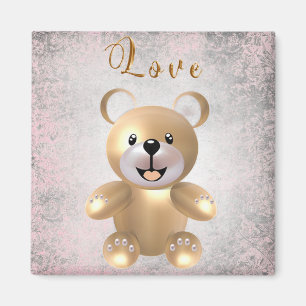 Íman Ouro Teddy Bear 2
