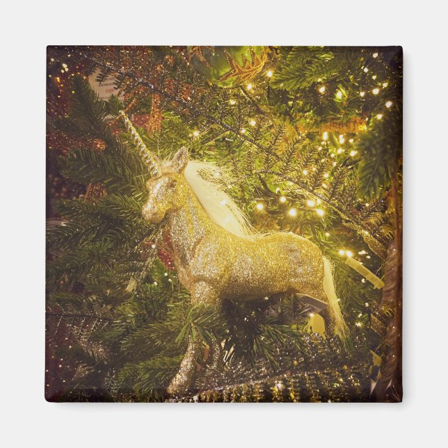 Íman Ouro Unicorn (Frente)