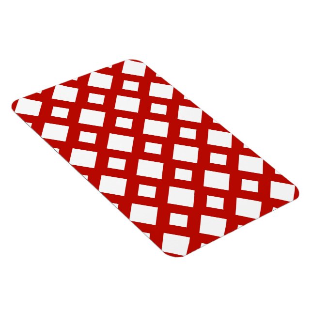 Íman Ouros brancos em vermelho (Lado Direito)