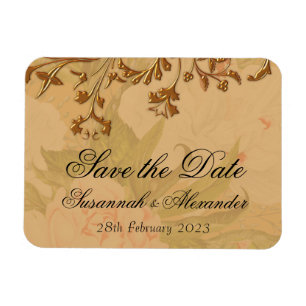 Íman Ouros Decorativos Flores e Casamentos Boho