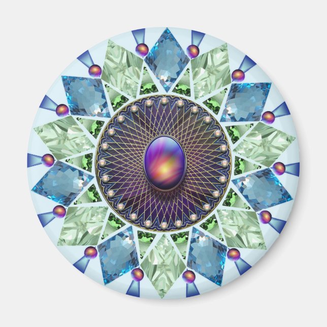 Íman Ouros e Pérolas 1 (Frente)