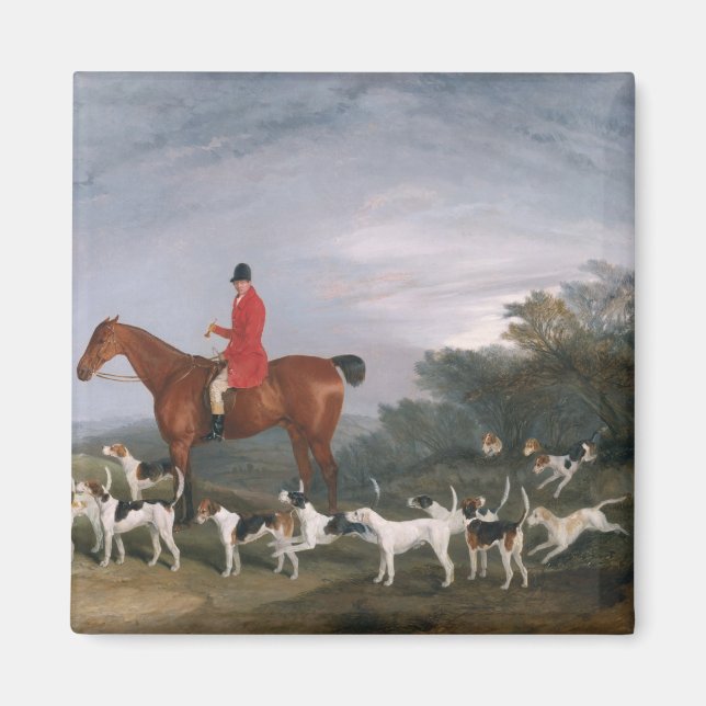 Íman Out Hunting, 1841 (Frente)