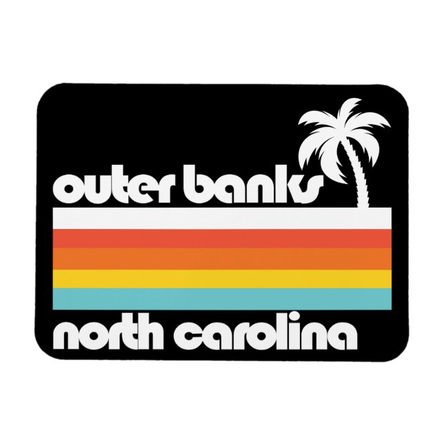Íman Outer Banks Carolina do Norte (Horizontal)