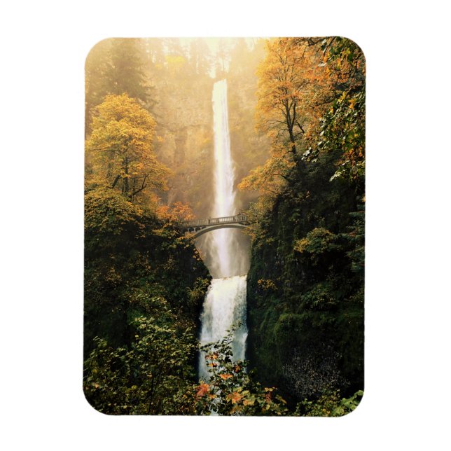 Íman outono em Multnomah Falls, OU (Vertical)