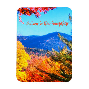 Íman outono em New Hampshire