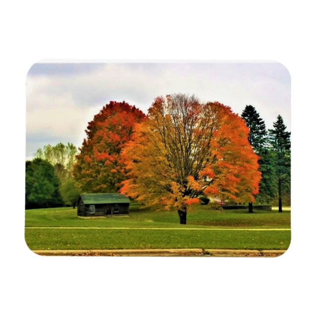 Íman Outono em West Bend, Wisconsin (Horizontal)