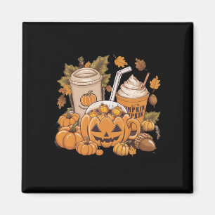 Íman Outono Família Halloween Ação de Graças Fofo Outon