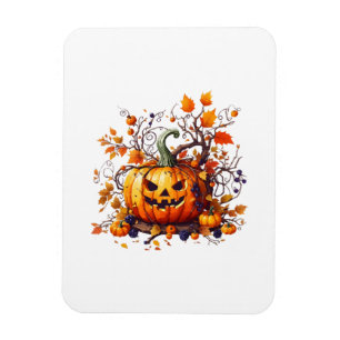 Íman outono Halloween abóbora engraçada