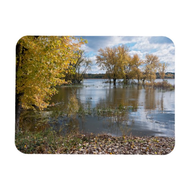 Íman Outono no Lago Negro (Horizontal)