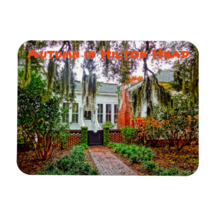 Íman Outono no museu litoral HHI da descoberta de