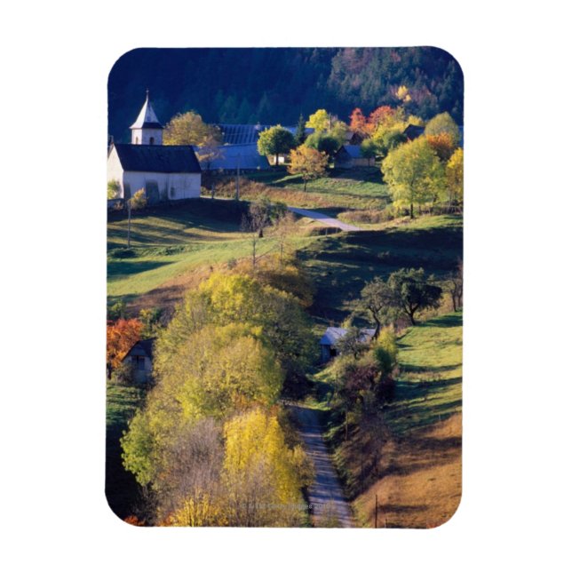 Íman Outono nos Alpes (Vertical)