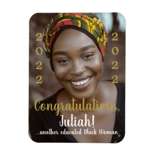 Íman Outra Fortalecida Mulher Negra 2022 Foto De Gradua