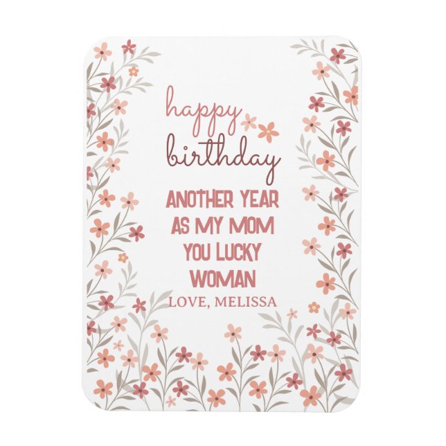 Íman Outro Ano Como Minha Mãe, Sua Mulher Sortuda (Vertical)