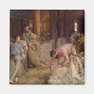 Íman Ouvindo os Rams (Arte Australiana) (Tom Roberts)