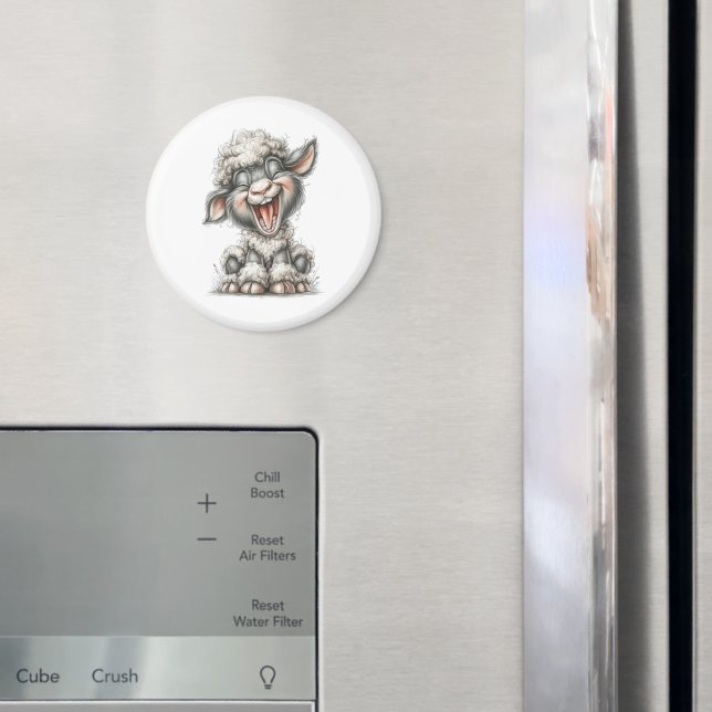 Íman Ovelha Fofa e Caprichosa (In Situ (Fridge))