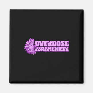 Íman Overdose Awareness Purple Ribbon Drug Addiction 32