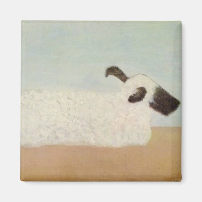 Íman Ovinos (por Milton Avery) (Frente)