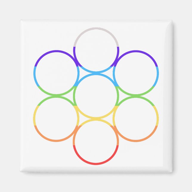 Íman Ovo da Praça Chakra (Frente)