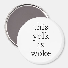 Íman Ovo Trending Engraçado Humor Esta Gema é Woke