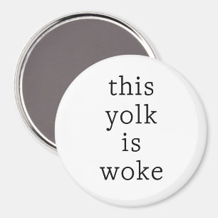 Íman Ovo Trending Engraçado Humor Esta Gema é Woke
