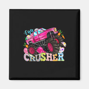 Íman Ovos Esmagador Dia de Páscoa Caminhão Monstro Cria