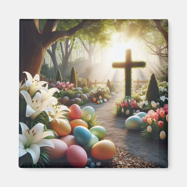 Íman Ovos/Páscoa/Lilly (Frente)