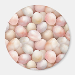 Íman Ovos Rosa Pêssego de Páscoa  