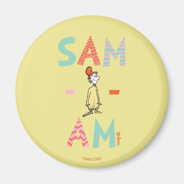 Íman Ovos Verdes e Presunto | Sam-I-Am (Frente)