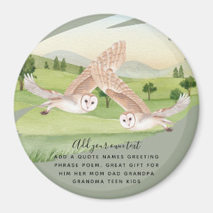 Íman OWL GIFTS - Personalizado