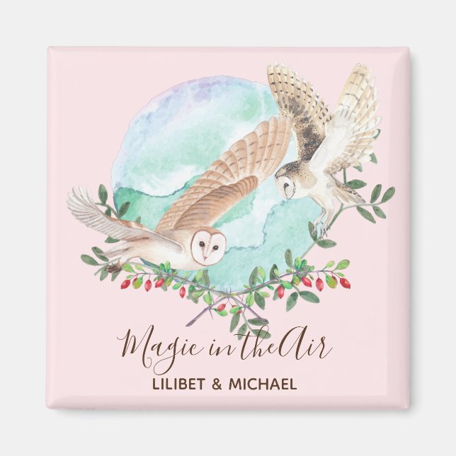 Íman OWL GIFTS - Personalizado (Frente)