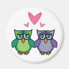Íman Owl Love Magnet