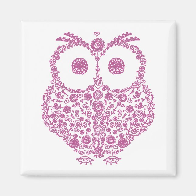 Íman Owl LOVERS GIFT MAGNET (Frente)