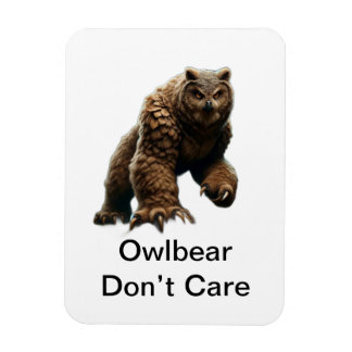 Íman Owlbear Não se importa com o Magnet