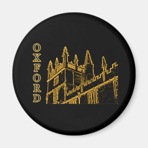 Íman Oxford Inglaterra 1986 espirais de construção