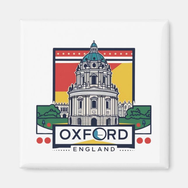 Íman Oxford Landmark Magnet (Frente)