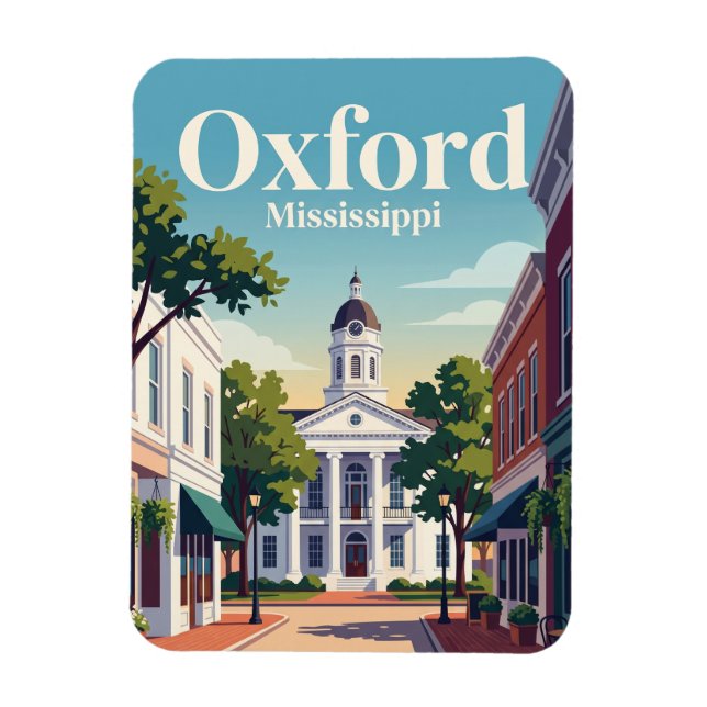 Íman Oxford, Mississippi (Vertical)