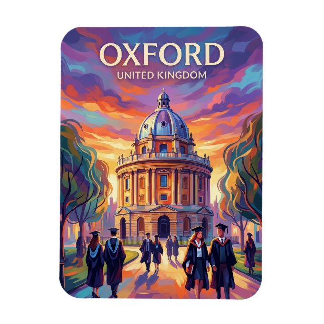 Íman Oxford Reino Unido (Vertical)