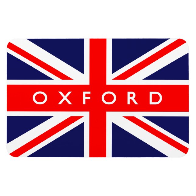 Íman Oxford UK Flag (Horizontal)