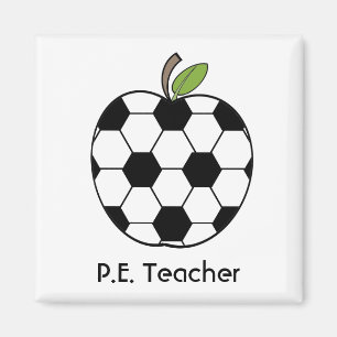 Íman P.E. Ímã de Apple da bola de futebol do professo