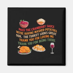 Íman P O Molho de Cranberry Estava Tendo Batatas Purê