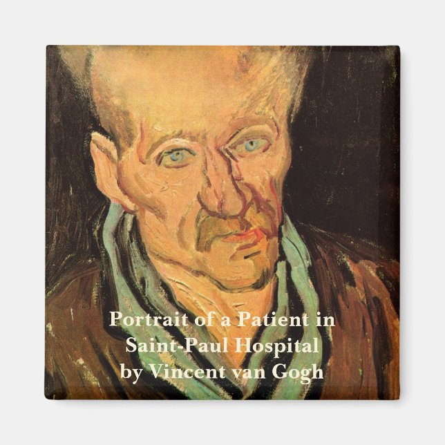 Íman Paciente no Hospital Santo-Paul por Vincent van Go (Frente)