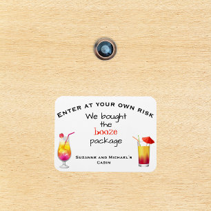 Íman Pacote de Bebidas Personalizadas Porta do Cruzeiro