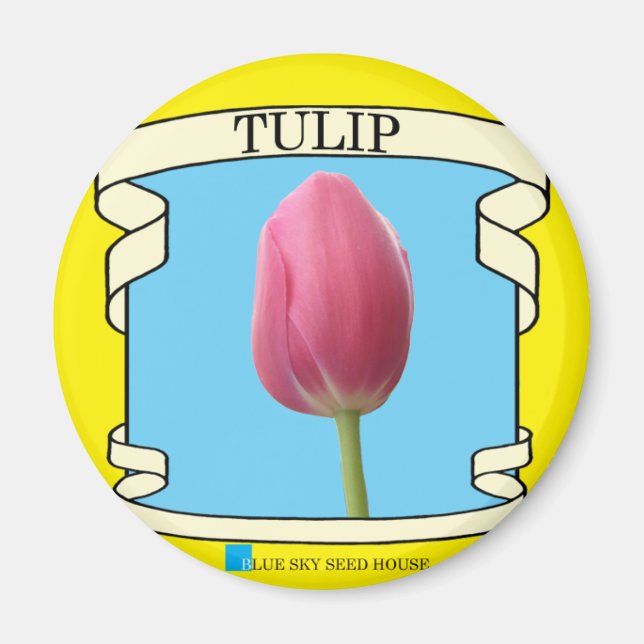 Íman Pacote de Semente de Tulip (Frente)