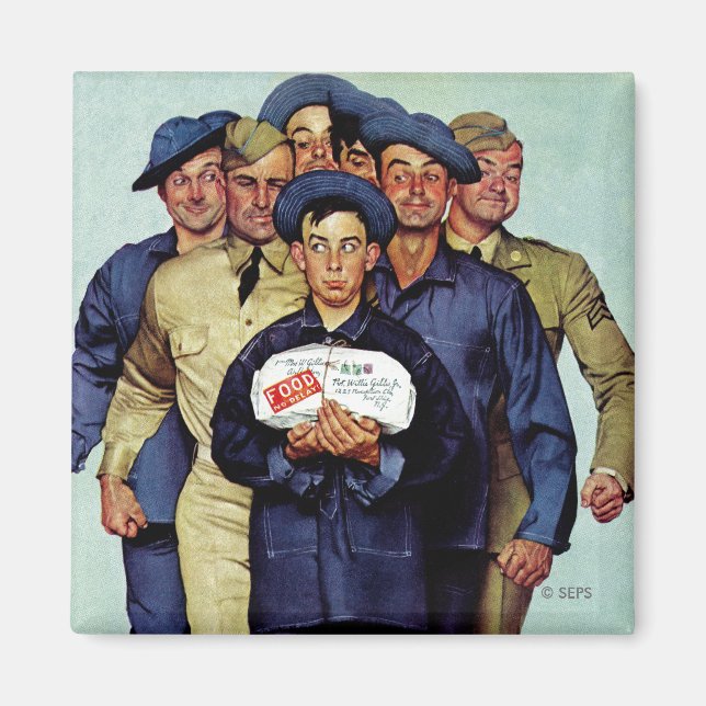 Íman Pacote de Willie Gillis em casa (Frente)